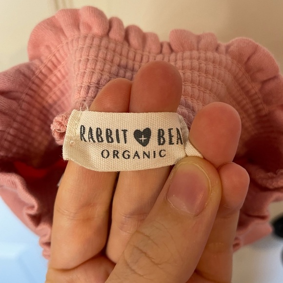 Rabbit + Bear Pink Ruffle Pants 0-3M - Picture 4 of 5